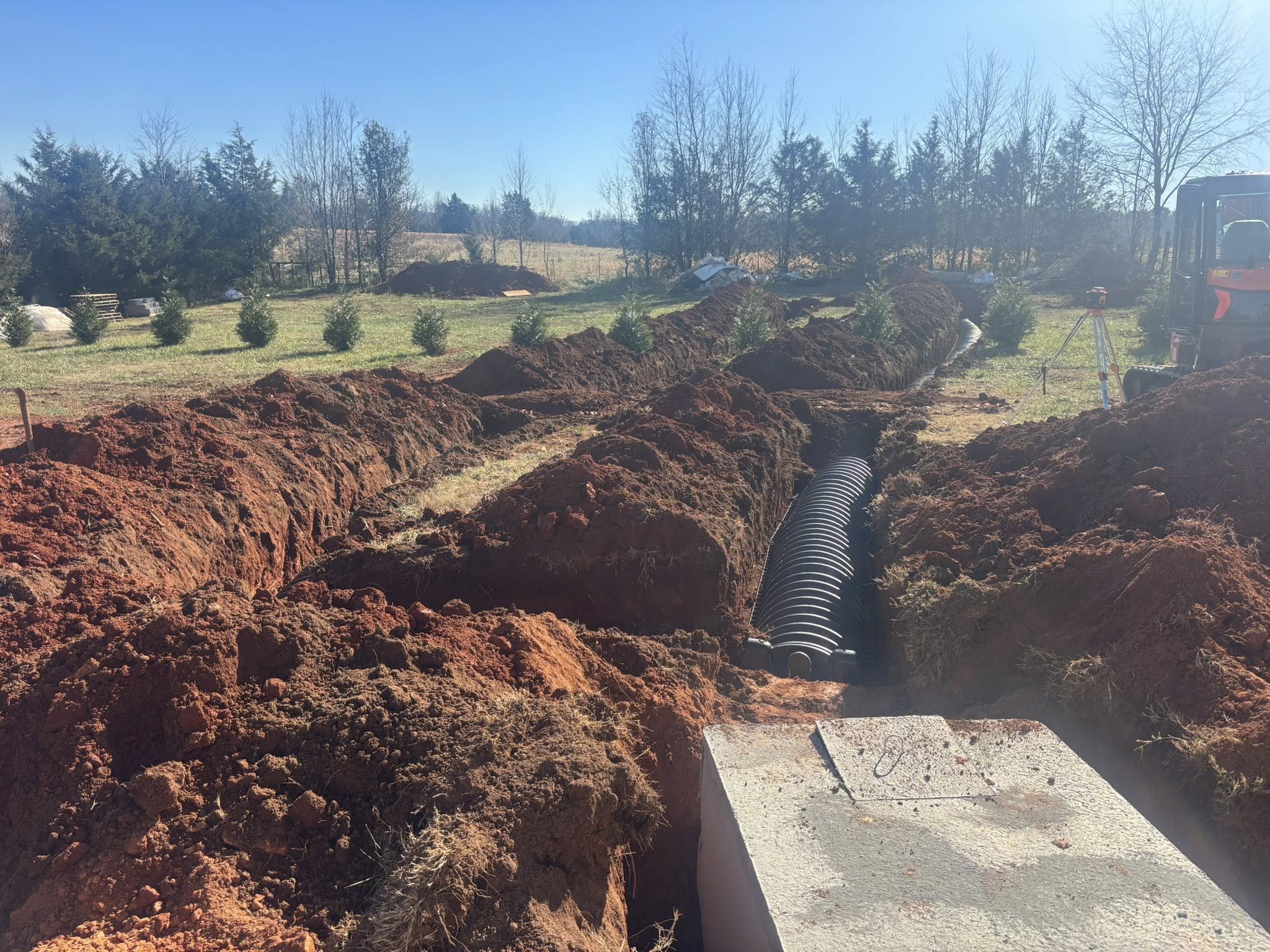 Excavation services in Iva SC